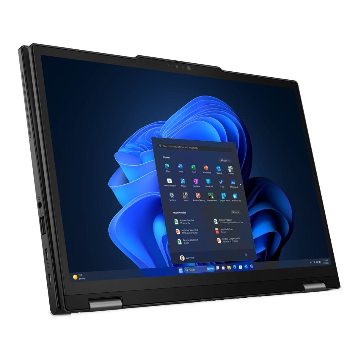 Lenovo ThinkPad X13 G5 13.3-inch WUXGA 2-in-1 Laptop - Intel Core Ultra 7 155U 1TB SSD 32GB RAM LTE Win 11 Pro