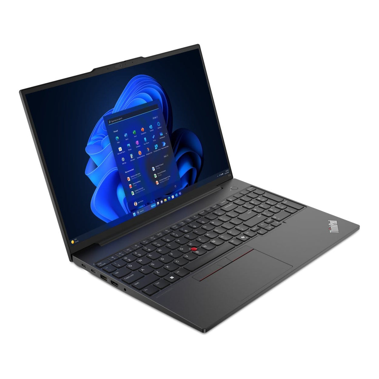 Lenovo ThinkPad E16 G2 16-inch WUXGA Laptop - AMD Ryzen 5 7535HS 512GB SSD 8GB RAM Win 11 Pro