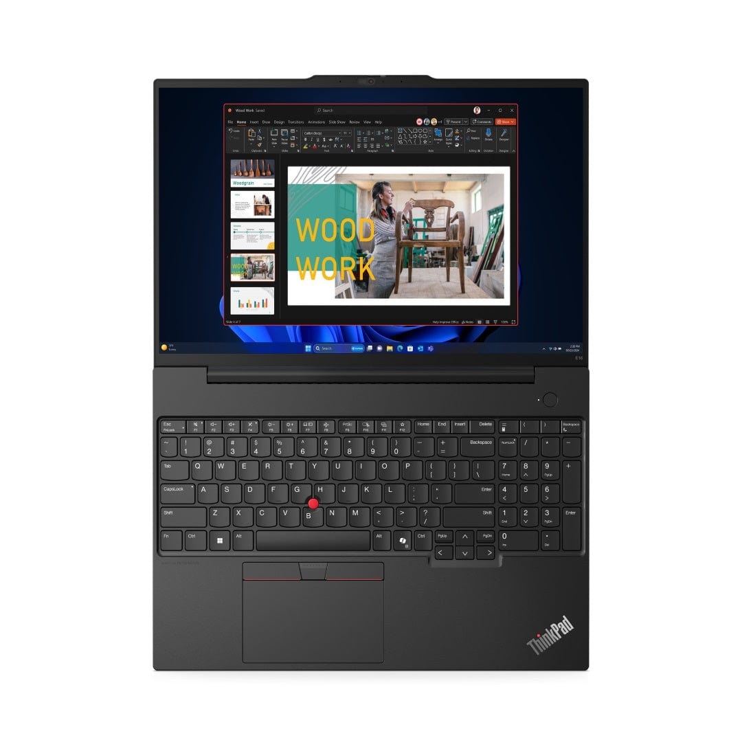 Lenovo ThinkPad E16 G2 16-inch WUXGA Laptop - Intel Core Ultra 5 125U 512GB SSD 8GB RAM Win 11 Pro