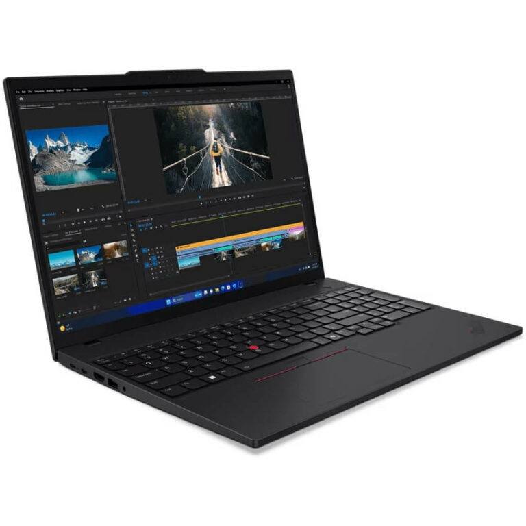 Lenovo ThinkPad T16 G3 16-inch WUXGA Laptop - Intel Core Ultra 7 155U 512GB SSD 16GB RAM LTE Win 11 Pro 21MN000AZA