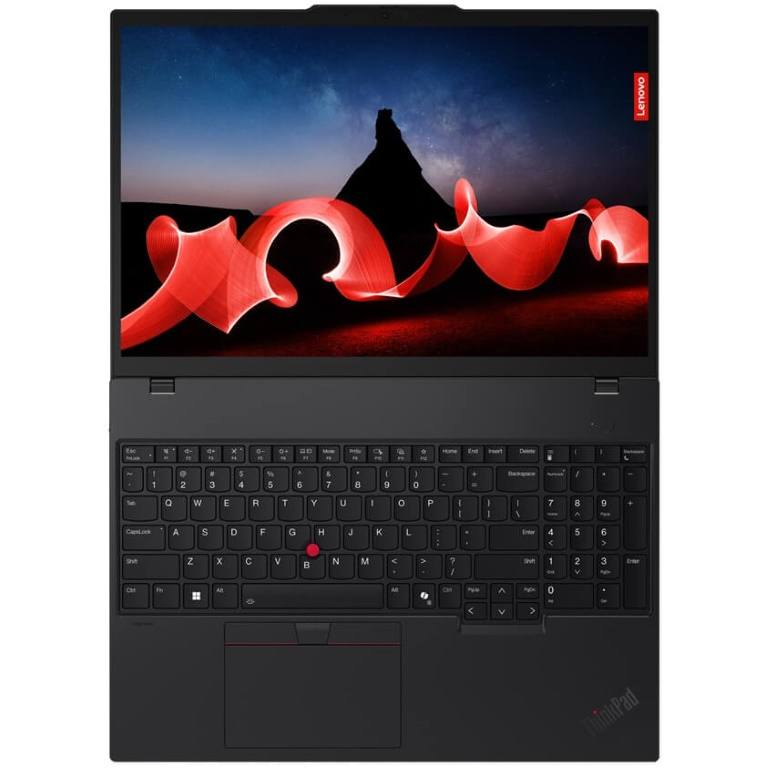 Lenovo ThinkPad T16 G3 16-inch WUXGA Laptop - Intel Core Ultra 7 155U 512GB SSD 16GB RAM LTE Win 11 Pro 21MN000AZA