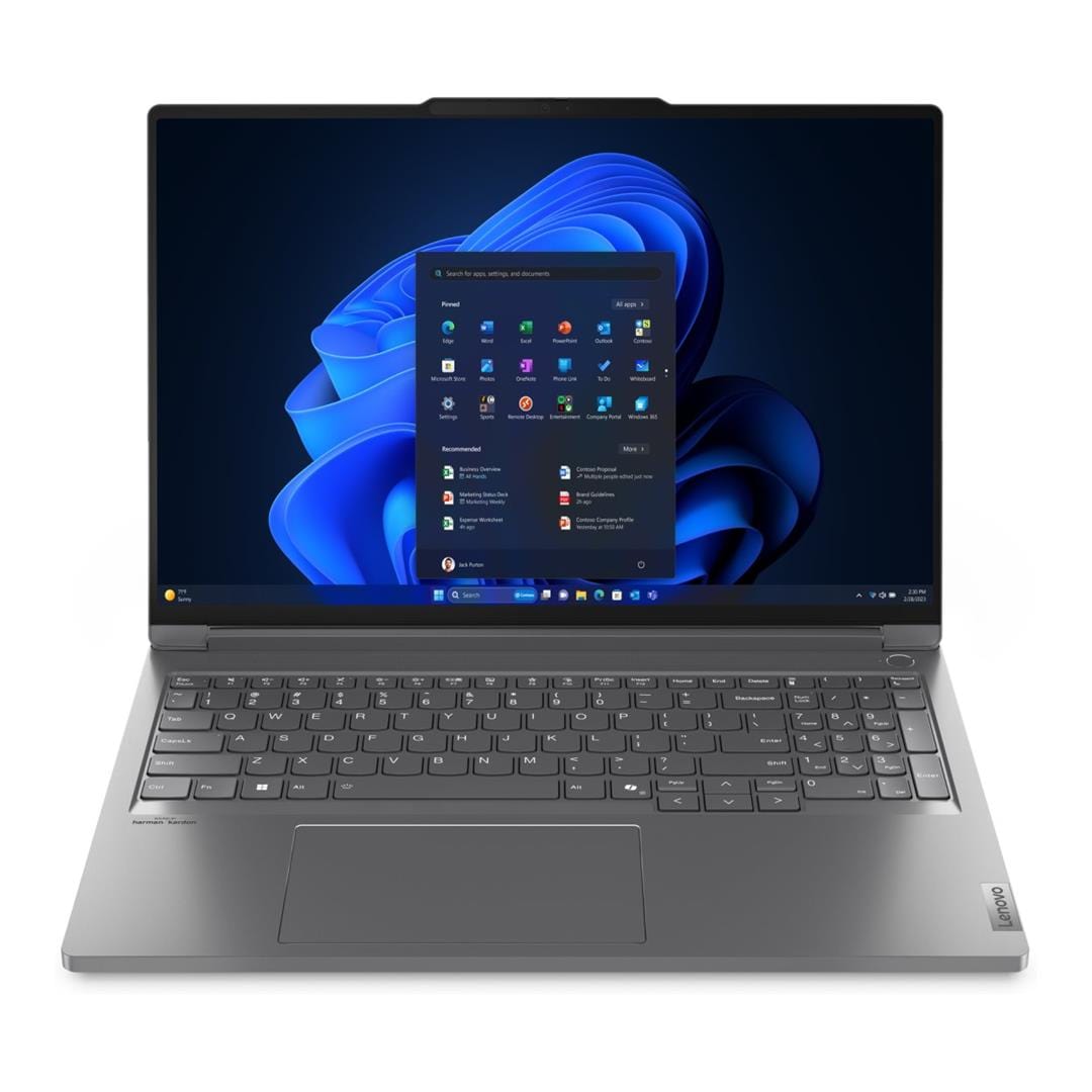 Lenovo ThinkBook 16p G5 IRX 16-inch WQXGA Laptop - Intel Core i7-14650HX 512GB SSD 16GB RAM RTX 4060 Win 11 Pro