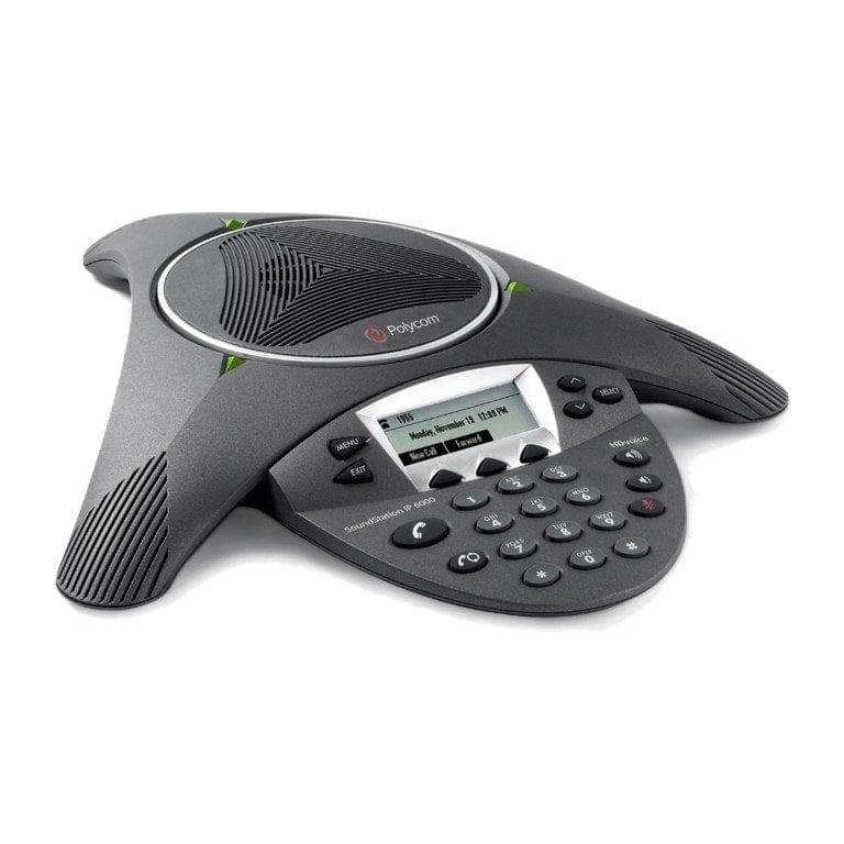 Poly SoundStation IP 6000 SIP Conference Phone with PoE 2200-15600-001