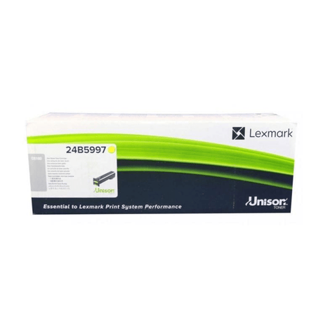 Lexmark 24B5997 Yellow Toner Cartridge 20,000 Pages Original Single-pack