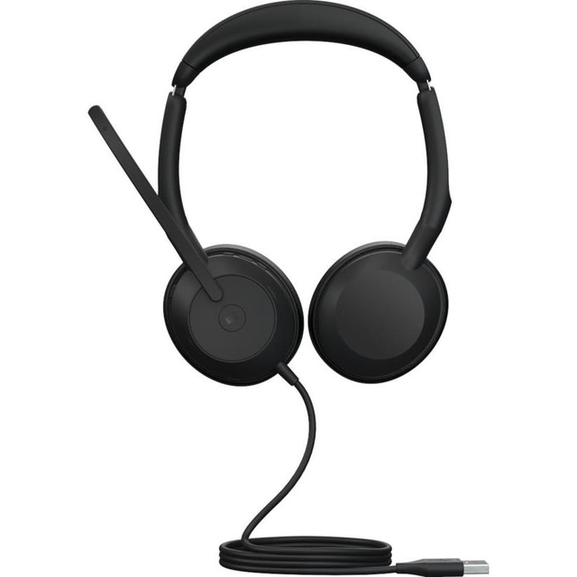 Jabra Evolve2 50 Wired USB-A Stereo Headset Black 25089-999-999