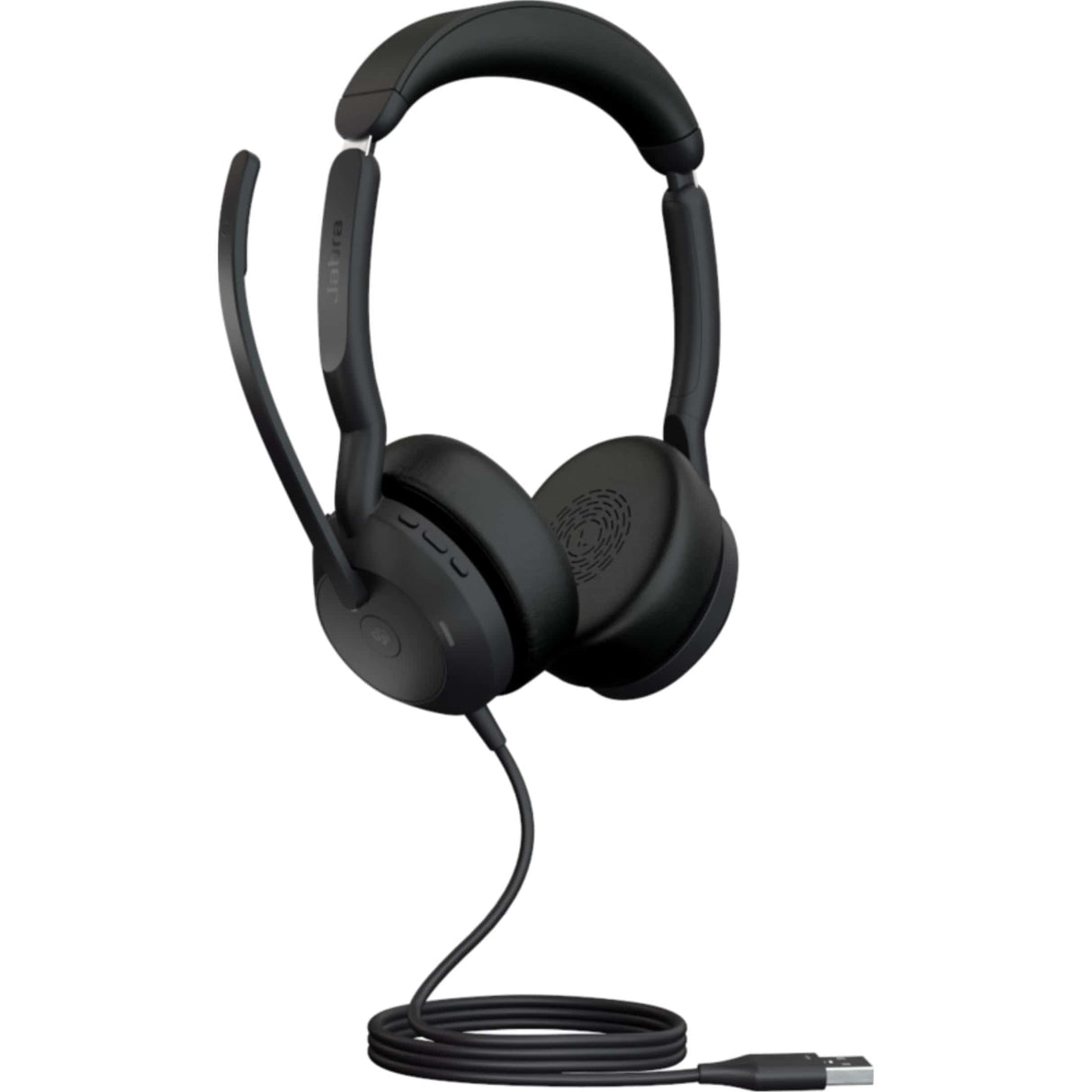 Jabra Evolve2 50 Wired USB-A Stereo Headset Black 25089-999-999