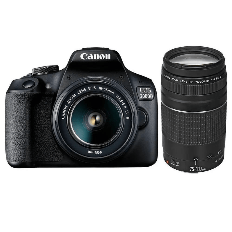 Canon EOS 2000D Double Lens Kit 2728C067