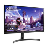 LG 27-inch 2560 x 1440p QHD 16:9 75Hz 5ms AMD FreeSync IPS Monitor 27QN600-B