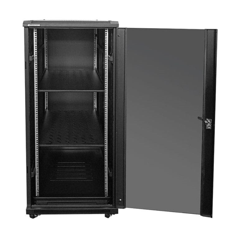 Connect 27U 800mm Deep Cabinet with 4 Fans and 2 Shelves 27UCAB800