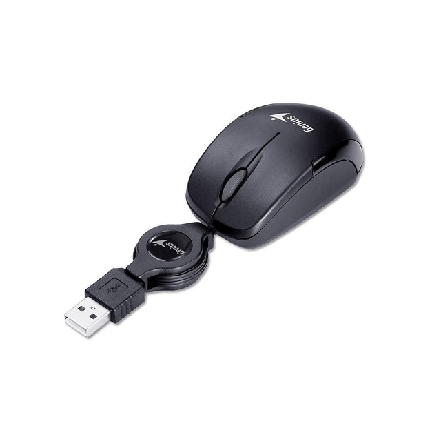 Genius Micro Traveler USB Mouse Black 31010100101