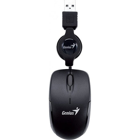 Genius Micro Traveler USB Mouse Black 31010100101