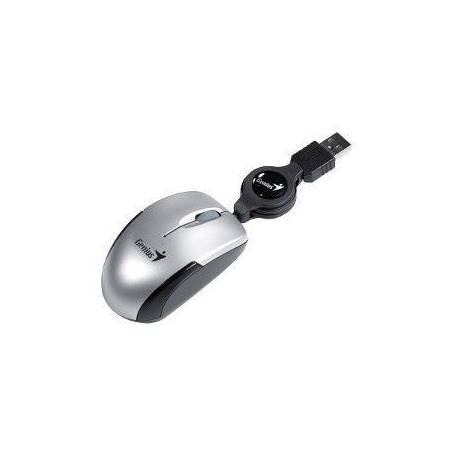 Genius Micro Traveler USB Mouse Silver 31010100102