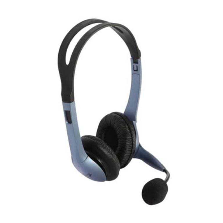 Genius HS-04S 3.5mm Wired Headset with Noise-Cancelling Mic Black and Grey 31710025100