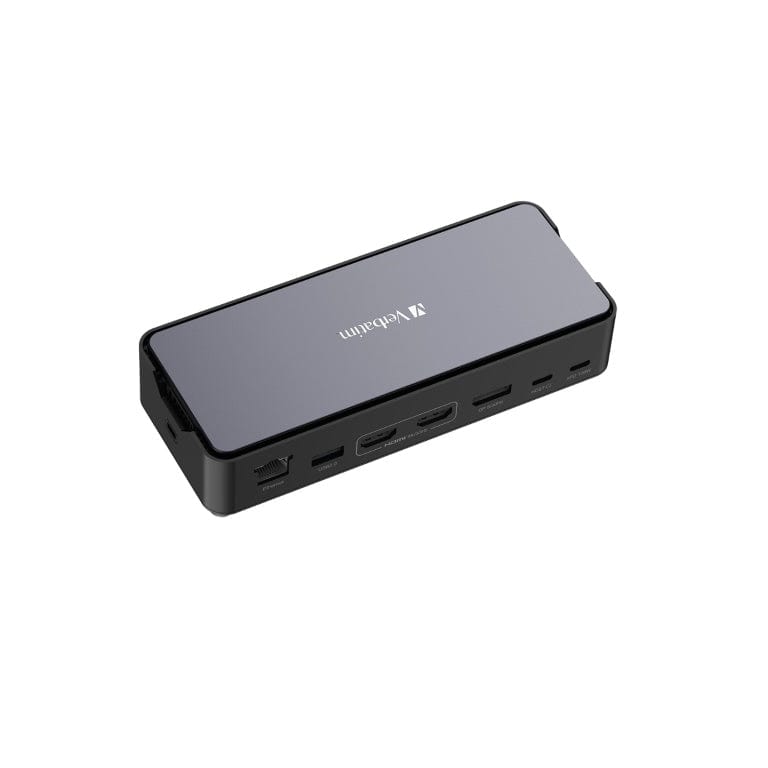 Verbatim CDS-15S256 USB-C Pro 15-in-1 Docking Station with Vi3000 256GB Internal SSD 32174