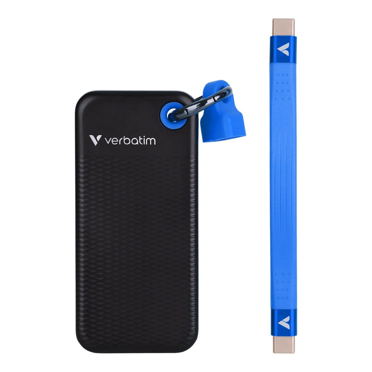 Verbatim 1TB M.2 USB 3.2 External Pocket SSD Black Blue 32191