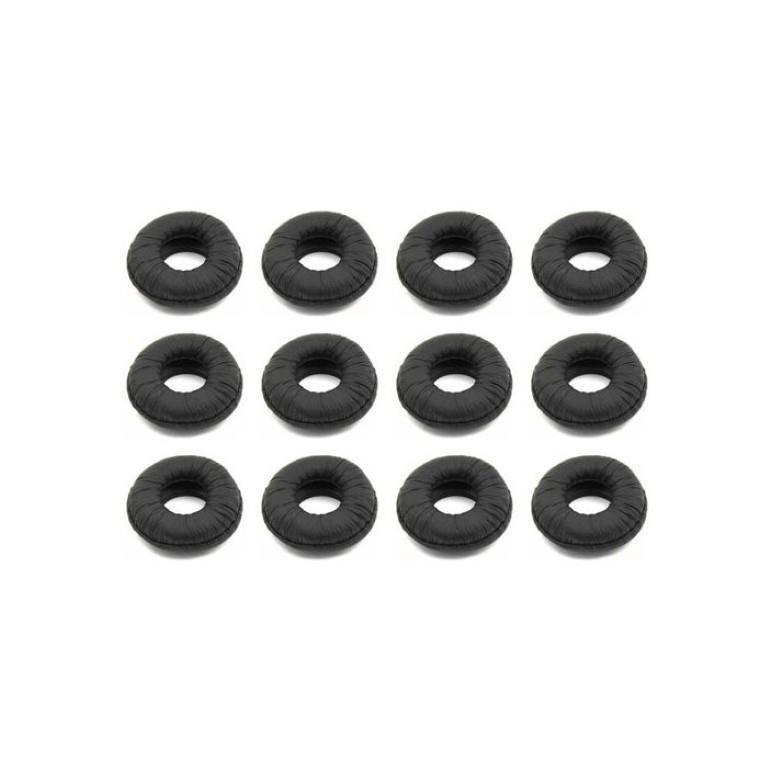 Yealink Leatherette Ear Cushions for WH6X, YHS36 and UH36 Series 12-pack 330100010015