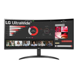 LG UltraWide 34-inch 3440 x 1440p WQHD 21:9 100Hz 5ms AMD FreeSync IPS VA Curved Monitor 34WR50QC-B