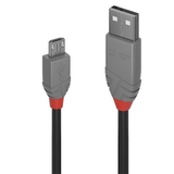 Lindy 36731 Anthra Line Type-A to Micro-B Cable 50cm