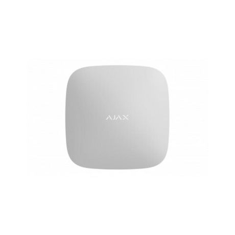 Ajax Hub 2 4G Wi-Fi Jeweller Control Panel White 38241.108.WH1