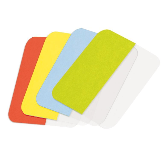 3L Index Tabs 12 x 40mm Assorted Colours 48-pack 3L/IT10512