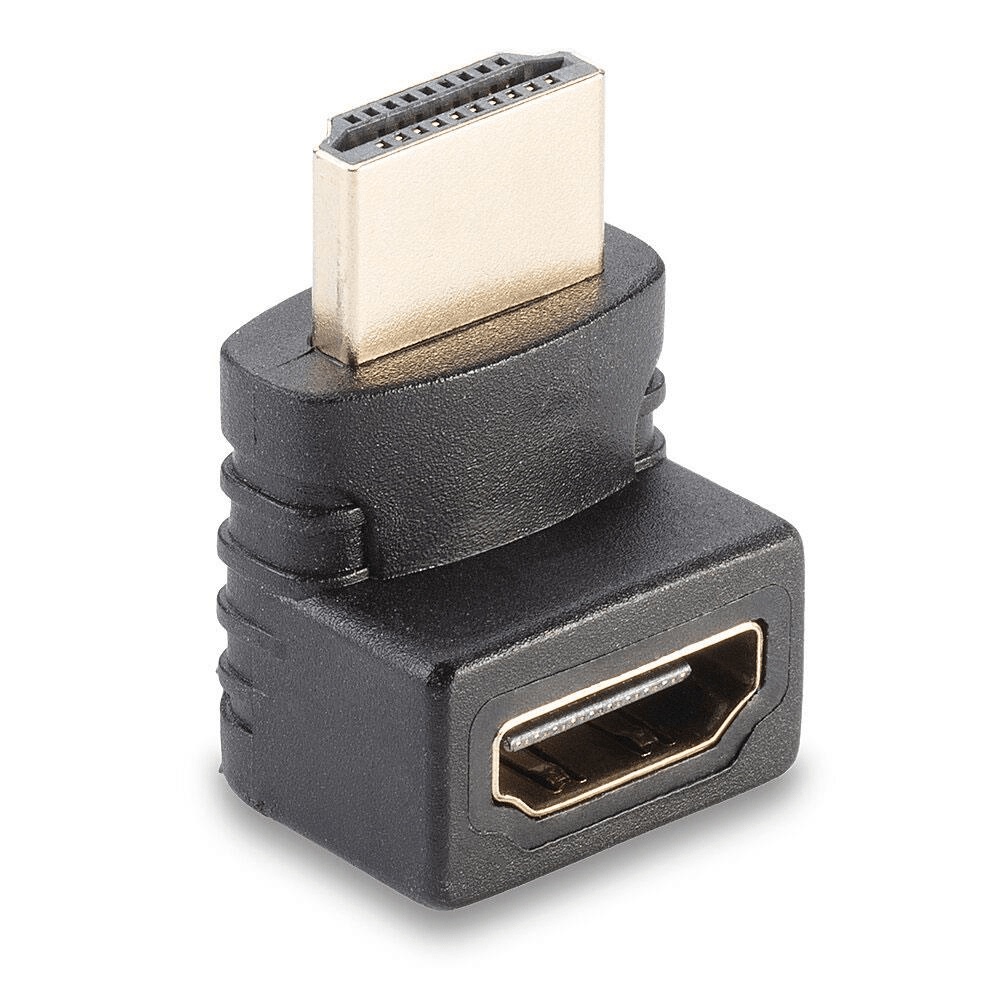 Lindy HDMI Male to Female 90 Degree Up Adapter 41086