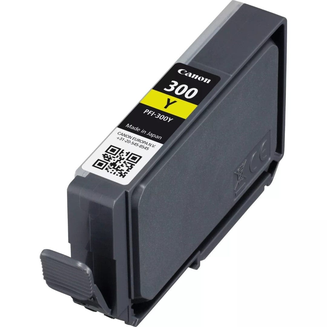 Canon PFI-300 Yellow Printer Ink Cartridge Original 4196C001 Single-pack