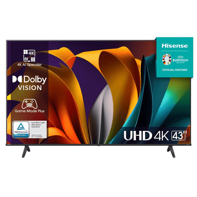 Hisense 43A6N 43-inch 4K UHD Smart LED TV