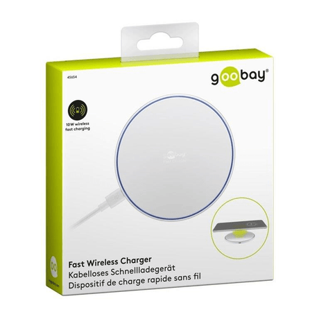 Goobay Wireless Qi 10w Fast Charger 45654