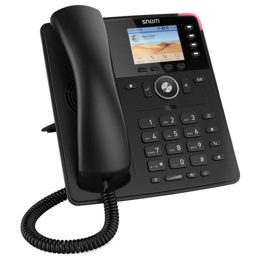 Snom D713 4-line Desktop SIP Phone 4582