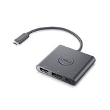 Dell USB Type-C to HDMI and DisplayPort Adapter with Power Pass-Through 470-AEGY