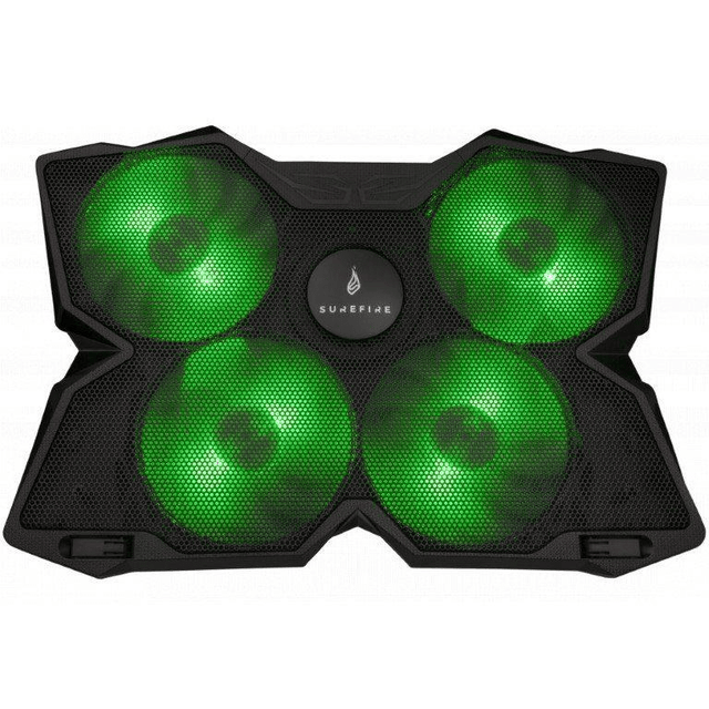 SureFire Bora Gaming Notebook Cooling Pad Green 48818