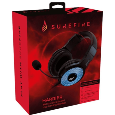 SureFire Harrier 360 Wired Gaming Headsets 48822