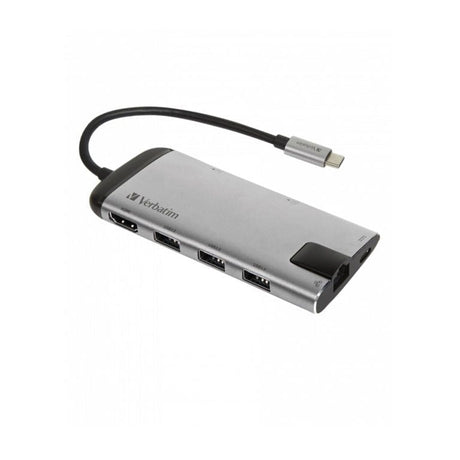 Verbatim USB-C 8-in-1 Multiport Hub 49142