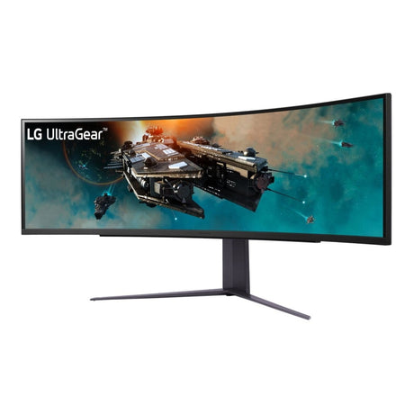 LG UltraGear 49GR85DC 49-inch 5120 x 1440p DQHD 32:9 240Hz 1ms LED VA Curved Gaming Monitor