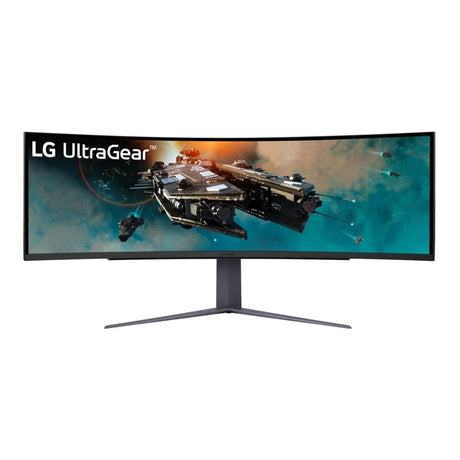 LG UltraGear 49GR85DC 49-inch 5120 x 1440p DQHD 32:9 240Hz 1ms LED VA Curved Gaming Monitor