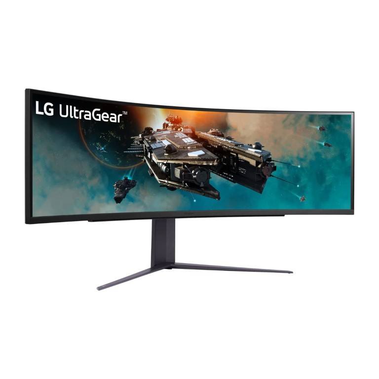 LG UltraGear 49GR85DC 49-inch 5120 x 1440p Dual QHD 32:9 240Hz 1ms Ultrawide Curved Monitor