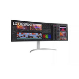 LG 49WQ95C-W UltraWide 49-inch 5120 x 1440p DQHD 32:9 144Hz 5ms IPS LED Curved Monitor