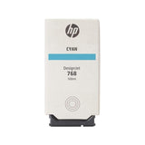 HP 768 DesignJet Cyan Printer Ink Cartridge Original 4S5B5A Single-pack