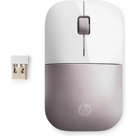 HP Wireless Mouse Z3700 - White Pink 4VY82AA