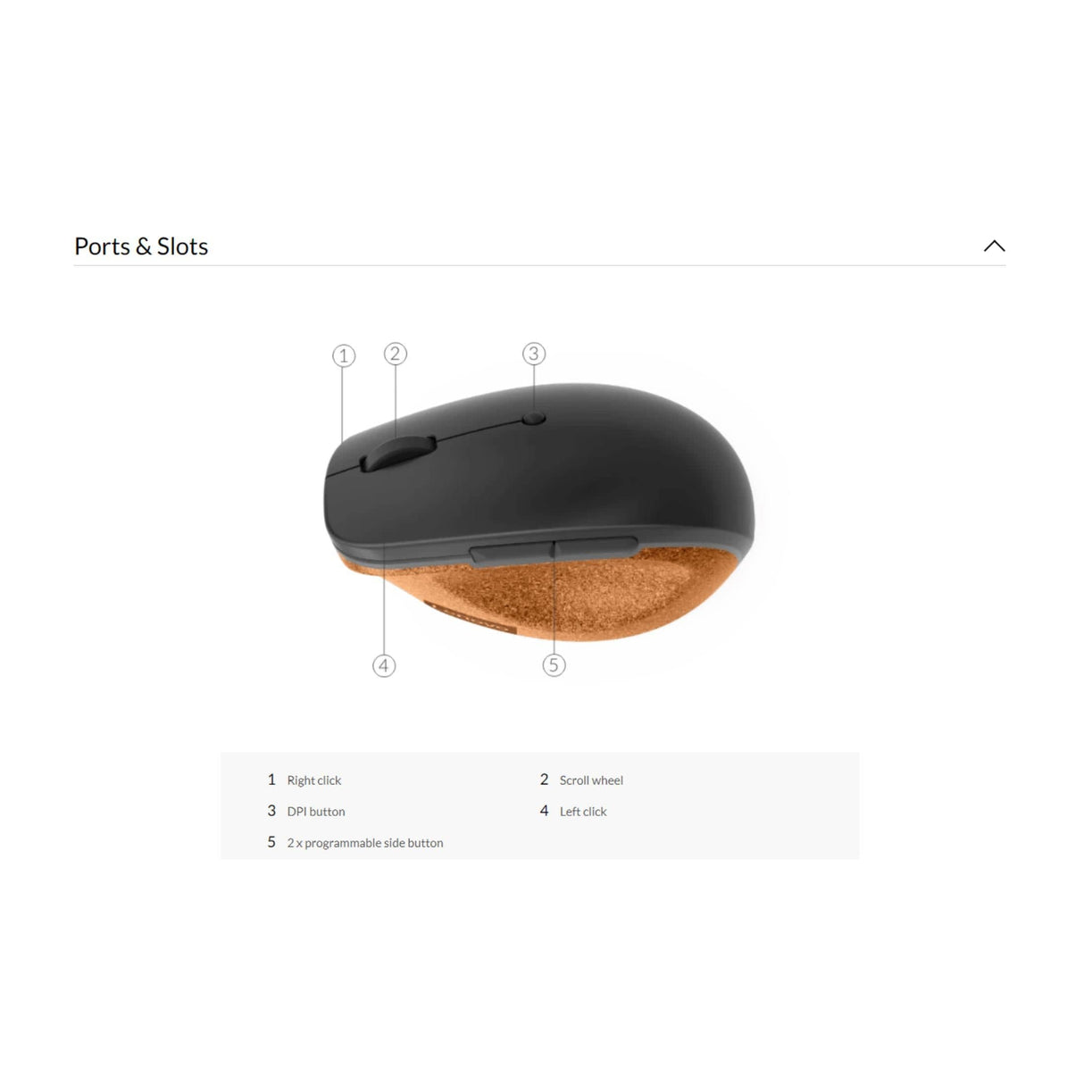 Lenovo Go RF Wireless Vertical Mouse 4Y51C33792