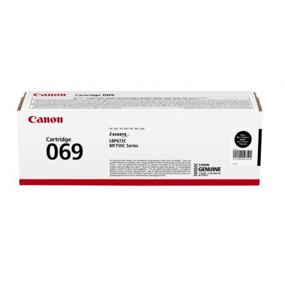 Canon 069 Black Toner Cartridge 2,100 Pages Original 5094C002 Single-pack