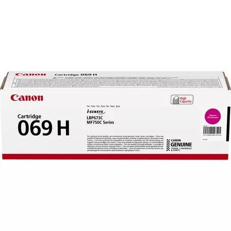 Canon 069H Magenta Toner Cartridge 5,500 Pages Original 5096C002 Single-pack