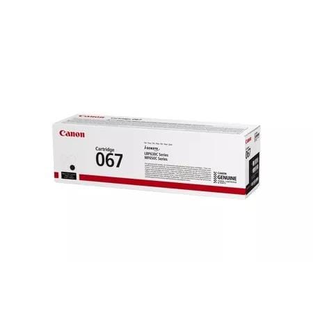 Canon 067 Black Toner Cartridge 1,350 Pages Original 5102C002 Single-pack