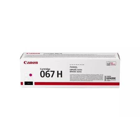 Canon 067H Magenta Toner Cartridge 2,350 Pages Original 5104C002 Single-pack