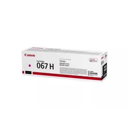 Canon 067H Magenta Toner Cartridge 2,350 Pages Original 5104C002 Single-pack