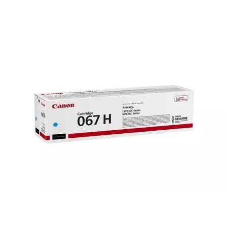 Canon 067H Cyan Toner Cartridge 2,350 Pages Original 5105C002 Single-pack