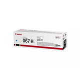 Canon 067H Cyan Toner Cartridge 2,350 Pages Original 5105C002 Single-pack