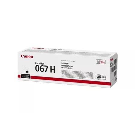 Canon 067H Black Toner Cartridge 3,130 Pages Original 5106C002 Single-pack