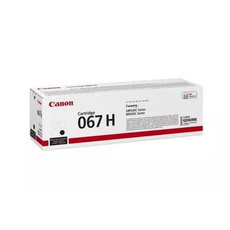 Canon 067H Black Toner Cartridge 3,130 Pages Original 5106C002 Single-pack