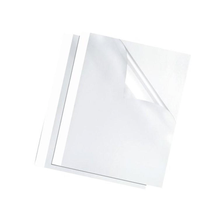 Fellowes 12mm A4 Thermal Binding Cover White 100-pack 53150